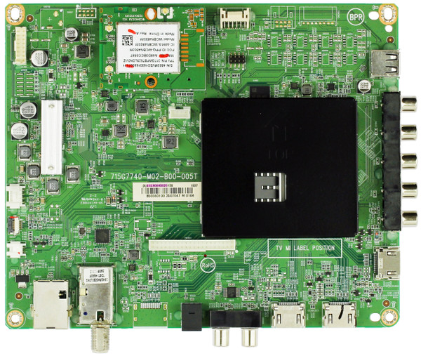 Vizio 756TXGCB06K0020 Main Board for E50-D1 (LTM7UGBS Serial)