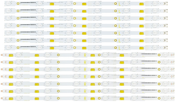 LG / Insignia LB55040 LB55043 V0_01 V1_03 LED Backlight Strips (14) 55LF5700-UA NS-55DR420NA16 NEW