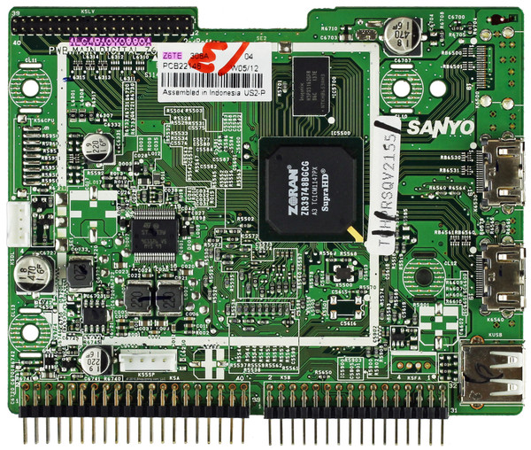 Sanyo 1LG4B10Y0880A Z6TE Digital Main Board for DP32642 P32642-00