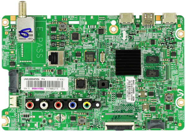 Samsung BN94-11796U Main Board for UN43J5200AFXZA (Version AB05)