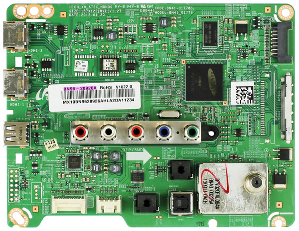 Samsung BN96-28926A Main Board for UN32EH5000FXZA (Version UU02)
