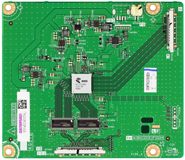 Sharp DUNTKG576FM01 (QPWBXG576WJZZ) FRC Board for LC-70EQ30U LC-60EQ30U