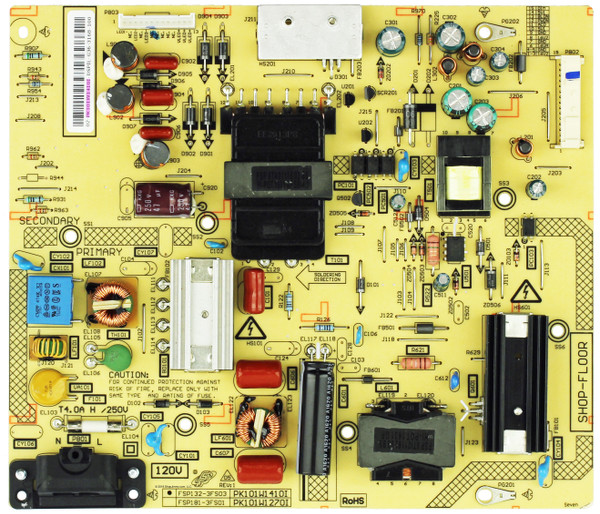 Toshiba PK101W1410I Power Supply / LED Board