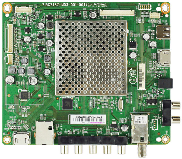 Vizio 756TXGCB02K0180 Main Board for D32H-D1 (LTTUUKMS Serial)