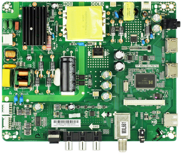 Insignia 55.38S01.1E6 Main Board for NS-39D310NA17