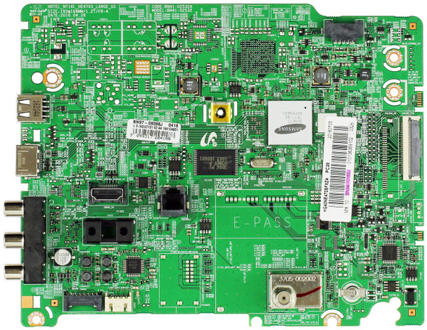 Samsung BN94-10166J Main Board for HG40NE470SFXZA(Version DA01)