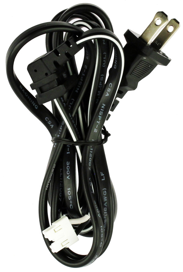 Sony 1-839-696-22 / 1-849-274-21 2-Prong Power Cord
