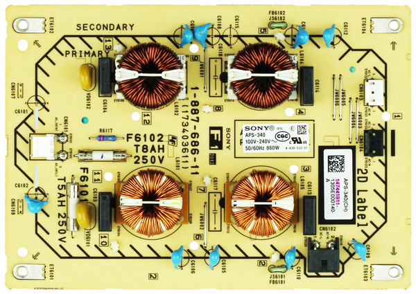 Sony 1-474-419-11 F1 Board