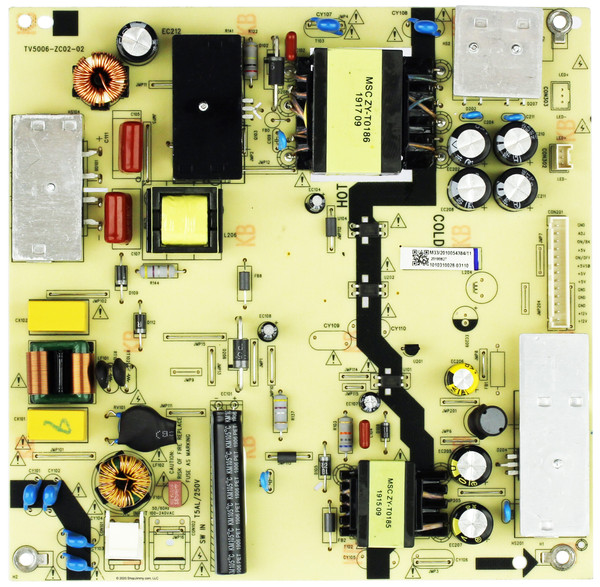 Westinghouse Hisense Power Supply Board WR50UT4009 50RC6