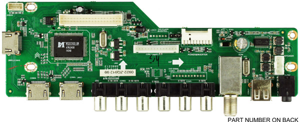 RCA GE01M3393LNA15-A2 Main Board for LRK50G45RQ (See note)