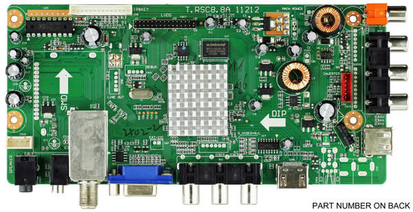 Westinghouse 1B1J2502 Main Board for CW40T8GW Version 2