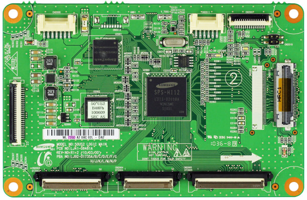 Samsung LJ92-01735D Main Logic CTRL Board