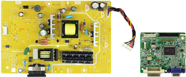 Acer V246HL Main / Power Board Repair Parts Kit - Version 1 (SEE NOTE)