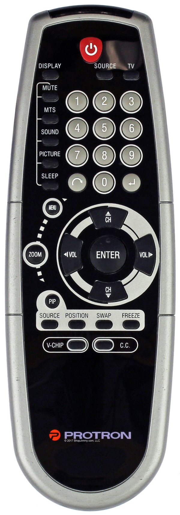 Protron PLTV-27CM Remote Control