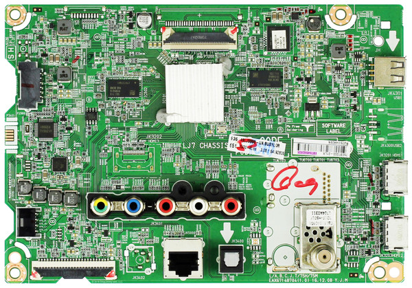 LG EBT64592806 Main Board for 49LJ5500-UA.BUSYLOR