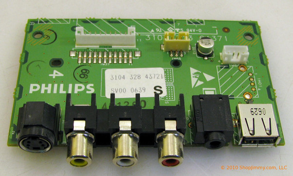 Philips 310432843721 (310431361371) Side AV Input