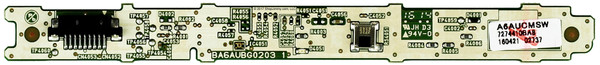 Sanyo A6AUCMSW-001 Keyboard Controller/Button IR Remote Sensor Board