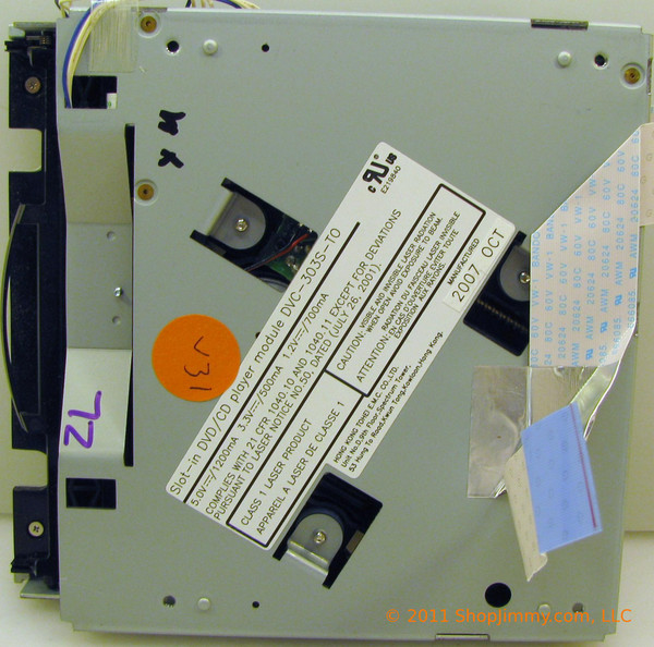 Toshiba 75005731 (DVC-303S-TO) DVD Mechanism