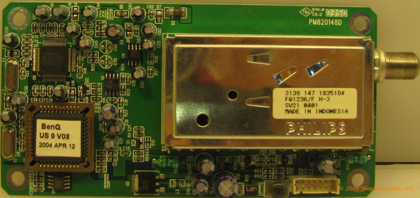 RCA 54.M1101.102 (14502W, PM820148D) Tuner Board