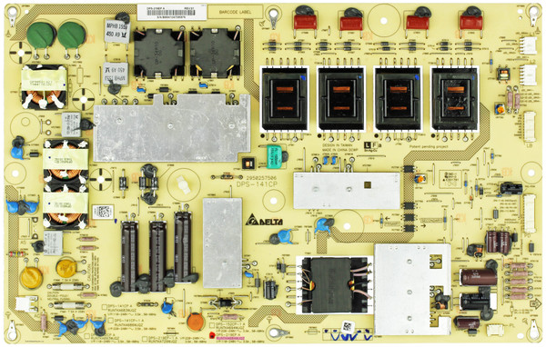 Sharp RUNTKA684WJQZ Power Supply / Backlight Inverter for LC-60LE810UN