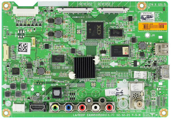 LG EBT62351504 (EAX65105101(1.7)) Main Board for 60LN5400-UA