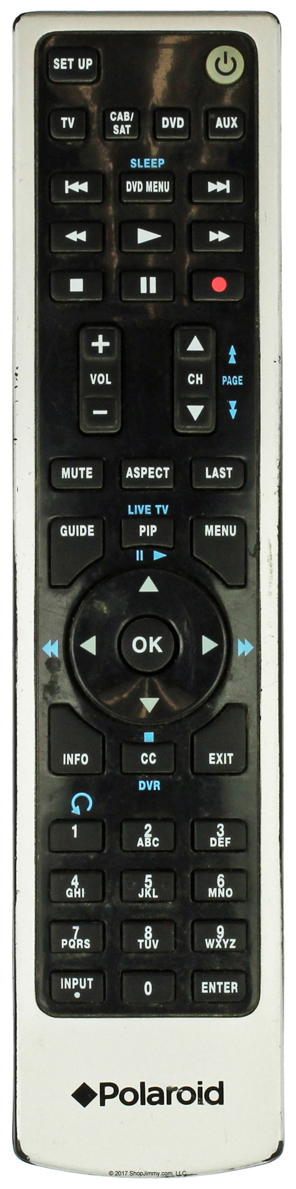 Polaroid 845-C45-GF1XAPH (1210BC1-R) Remote Control