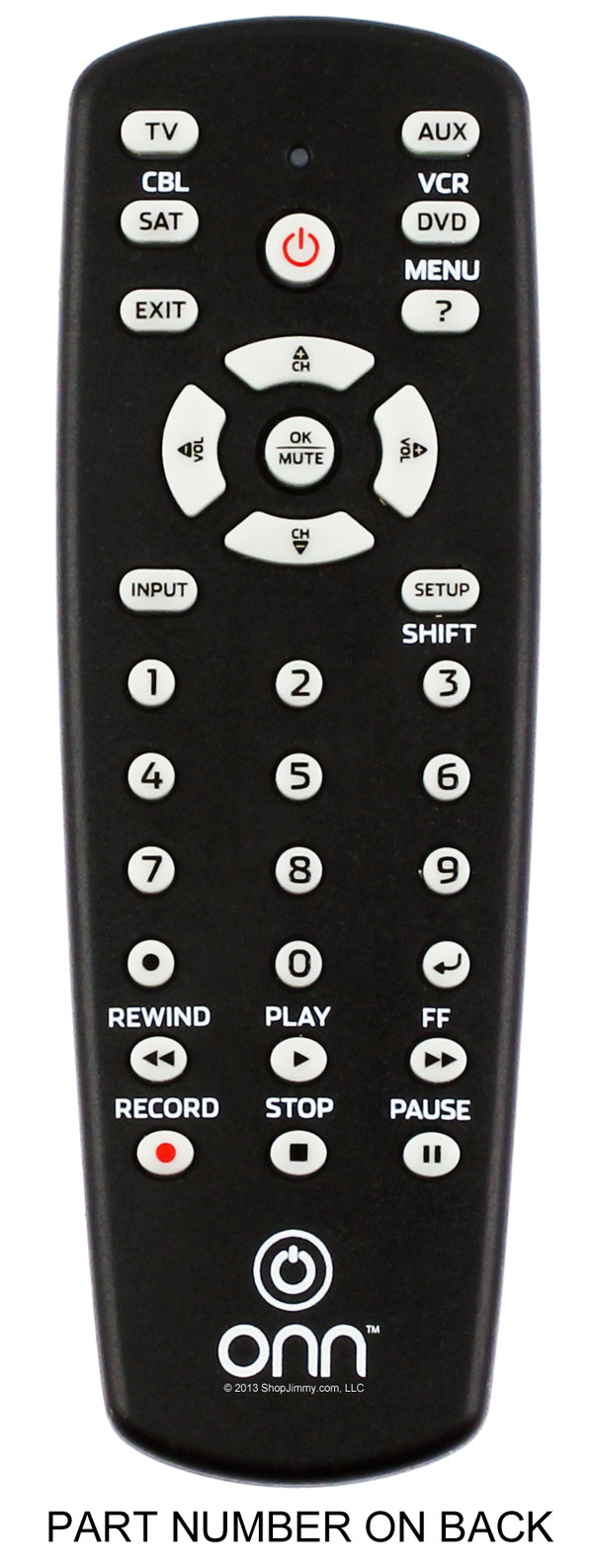 ONN ONA12AV058 4-Device Universal Remote