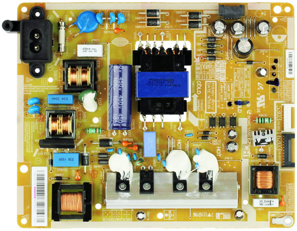 Samsung BN44-00771A Power Supply/LED Board (SEE NOTE RE: LED STRIPS)
