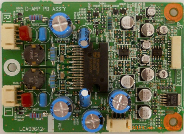 JVC SFL-6221A-U2 (LCA90642) D-Amp PB Assembly