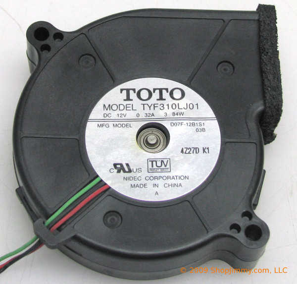 Toto TYF310LJ01 DC Fan