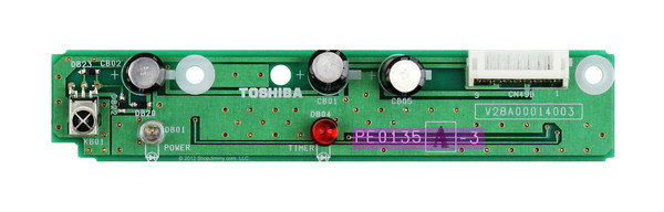 Toshiba 75002917 (V28A00014003, PE0135A-3) LED IR Remote Assy