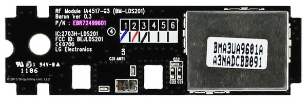 LG EBR72499601 (IA4517-G3, BM-LDS201) RF Module