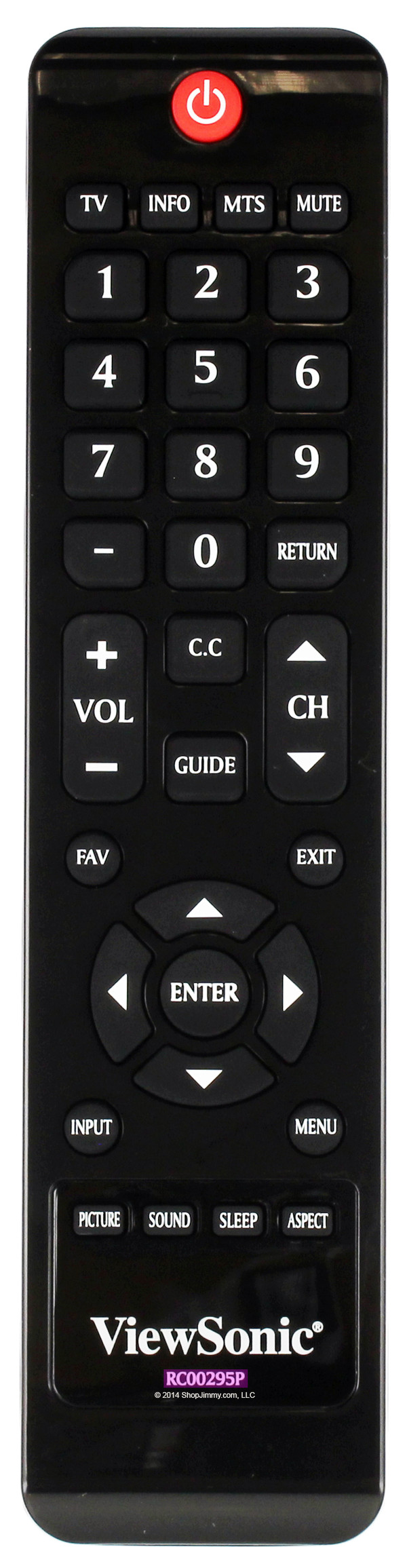 ViewSonic A00008985 (RC00295P) Remote Control