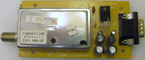 Magnavox GBKC7.820.1667 Tuner Board