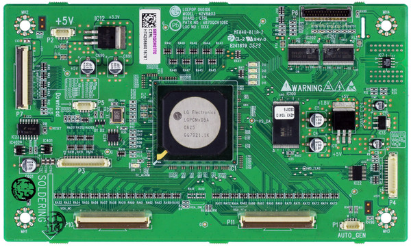 LG 6871QCH077C (6870QCH106C, 6870QCH006C) Main Logic CTRL Board