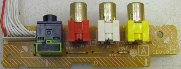 Toshiba CED003A Side A/V Board