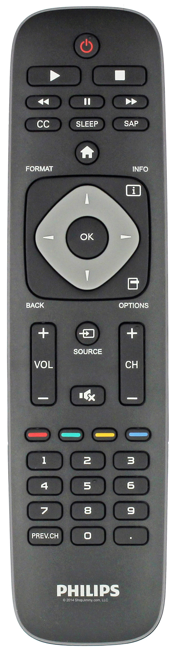 Philips URMT39JHG001 Remote Control