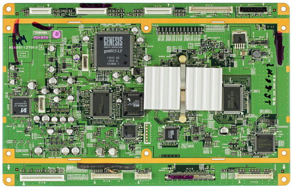 Toshiba 23148132 (PD1870B, A5A001127010A) Scaler Board-Rebuild