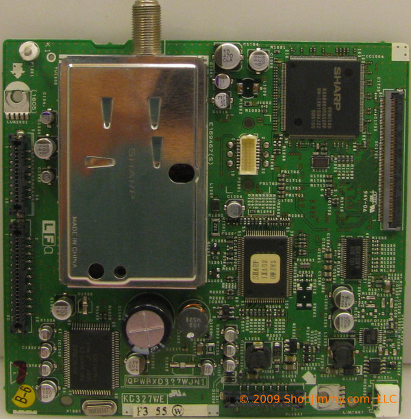 Sharp DUNTKD327FMF3 (QPWBXD327WJN1) Main Board for LC-20SH4U
