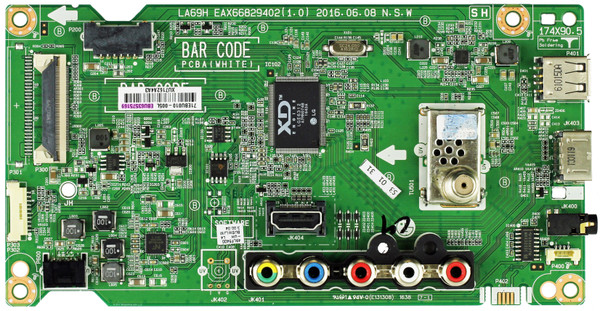 LG EBU63575169 Main Board for 49LF5400-UH.BUSWLJM