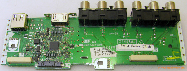 Sharp DUNTKE488FM04 (KE488, XE488WJ) Side A/V Board