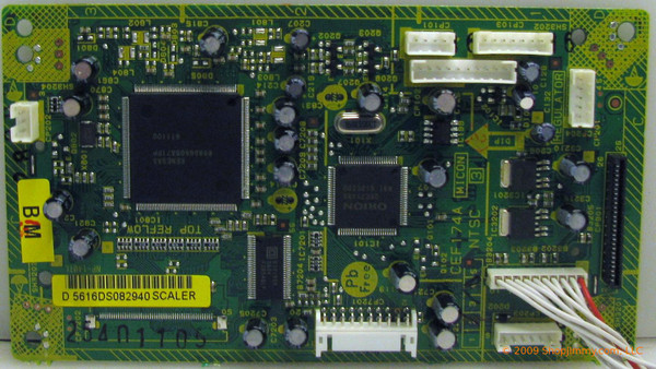 Toshiba AE008426 (CEF174A) Scaler Board