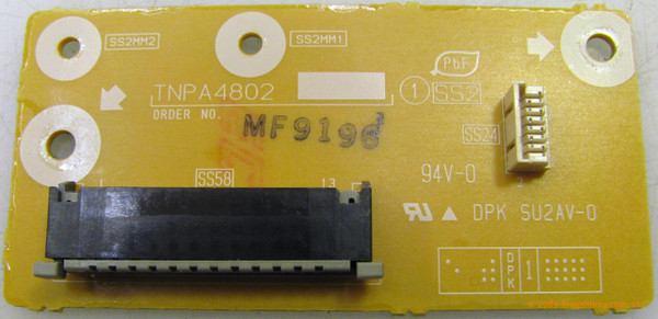 Panasonic TNPA4802S SS2 Board