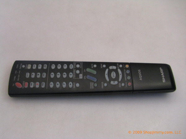 Sharp GA762WJSA Remote Control