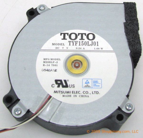 Toto TYF150LJ01 (TYF150LJ01, M29BLF-2) Fan