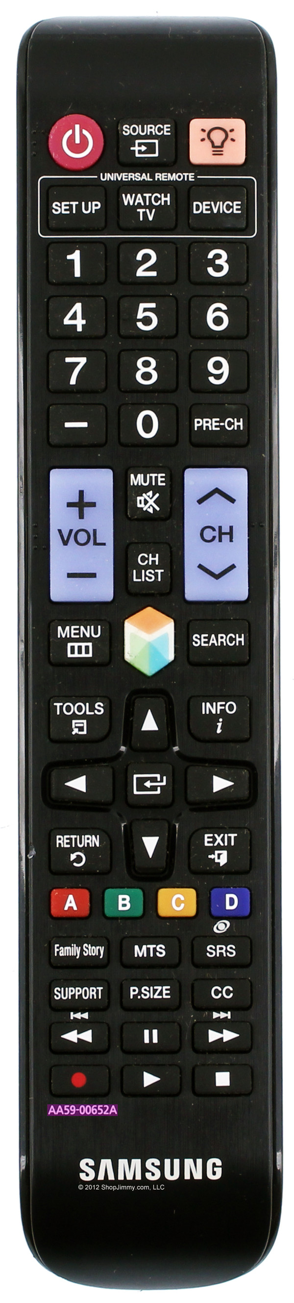 Samsung AA59-00652A Remote Control