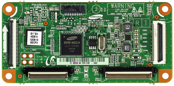 Samsung BN96-22085A Main Logic CTRL Board-Rebuild