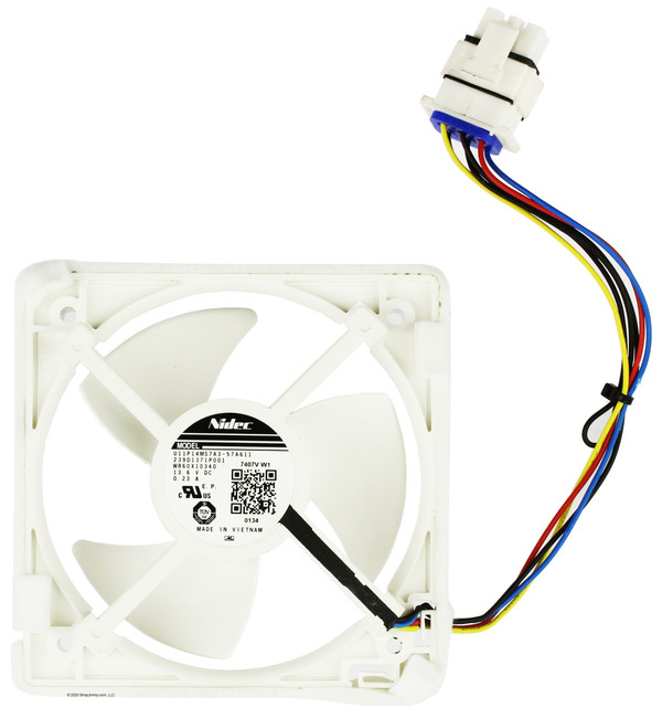 GE Refrigerator WR60X10352 Fan and Felt Assembly
