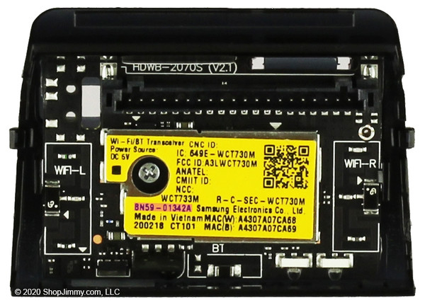 Samsung BN59-01342A (WCT730M) Wi-Fi and Bluetooth Wireless Module