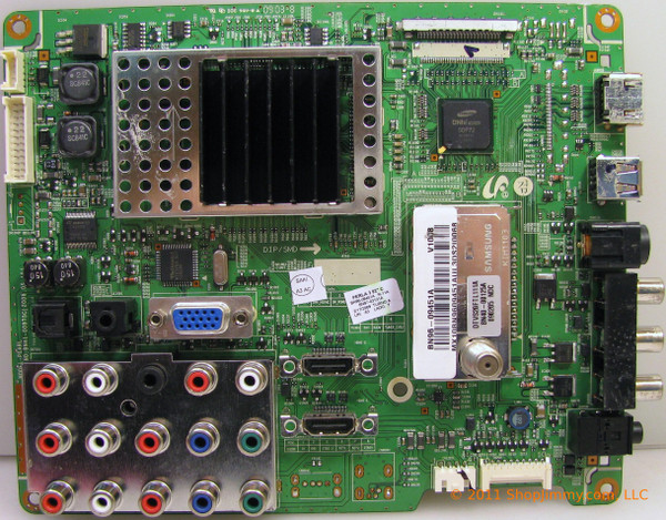 Samsung BN96-09451A Main Board for LN52A550P3FXZA